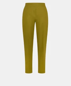 Pantalon Gabardine Haiti - Olive Femmes Pantalons Et Shorts