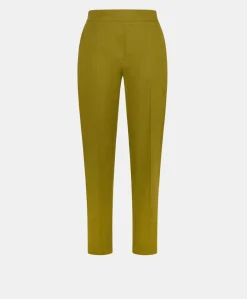 Pantalon Gabardine Haiti - Olive Femmes Pantalons Et Shorts