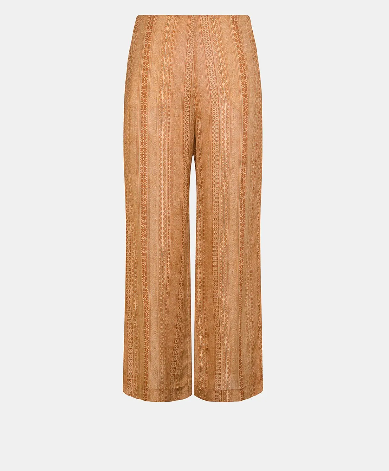 Best Pantalon Ginepro En Lin Viscose - Creme/Rouille Femmes Pantalons Et Shorts