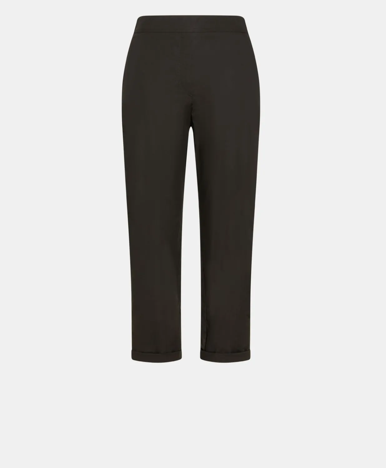 Outlet Pantalon Idaho En Popeline - Noir Femmes Pantalons Et Shorts