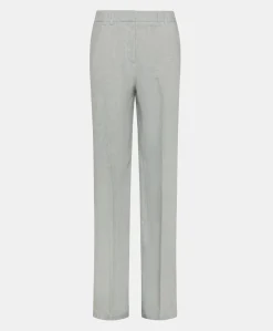 New Pantalon Narciso Lin Lurex - Gris Femmes Costumes Et Costumes