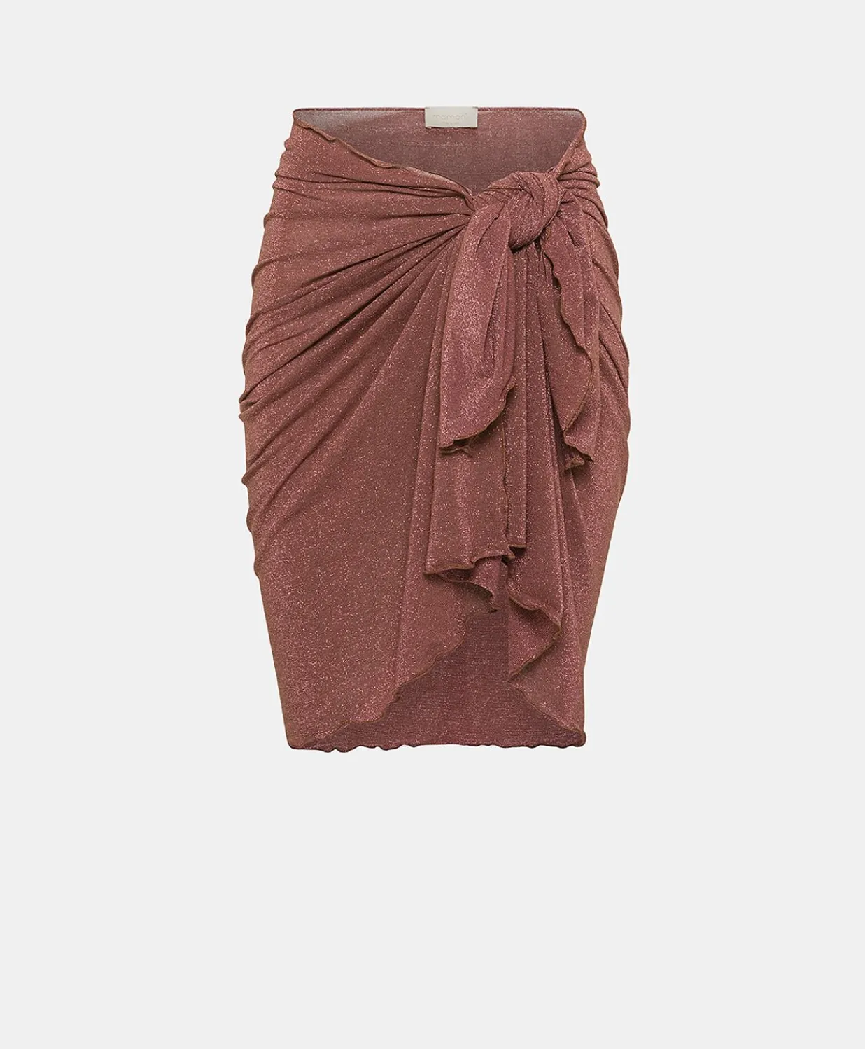 Clearance Pareo Aegean En Jersey Lurex - Terre Cuite Femmes Maillots De Bain