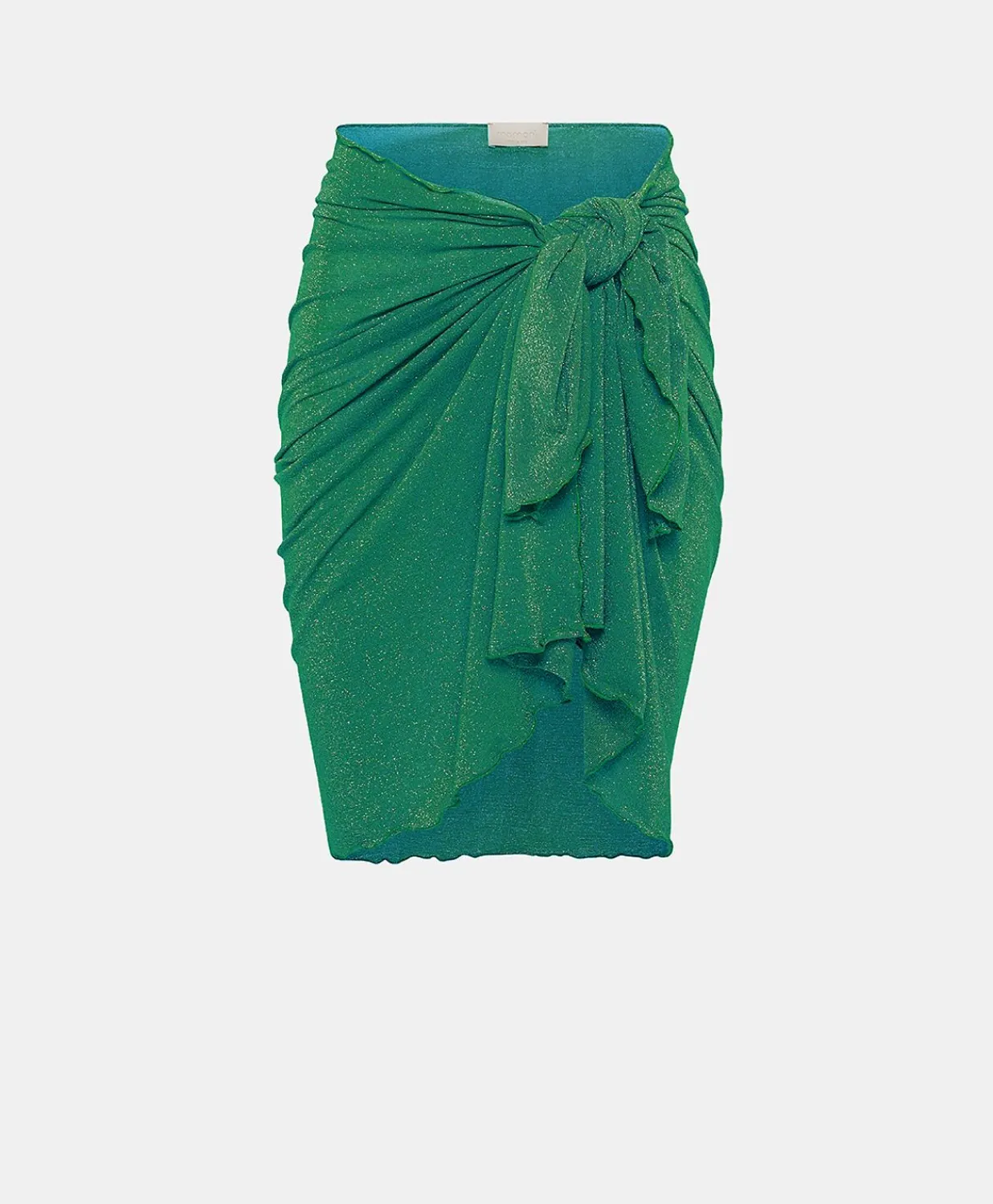 Discount Pareo Aegean En Jersey Lurex - Emeraude Femmes Maillots De Bain