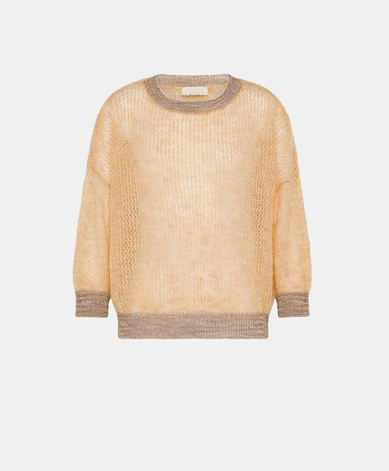 Sale Pull Bella En Mohair Doux - Orange Femmes Tricots