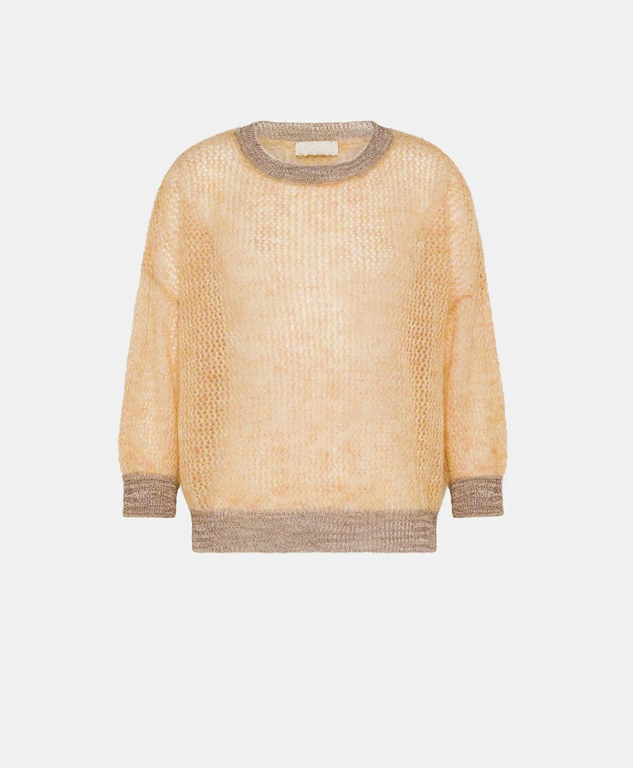 Sale Pull Bella En Mohair Doux - Orange Femmes Tricots