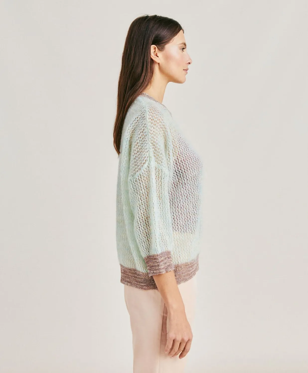 Best Pull Bella En Mohair Doux - Turquoise Femmes Tricots