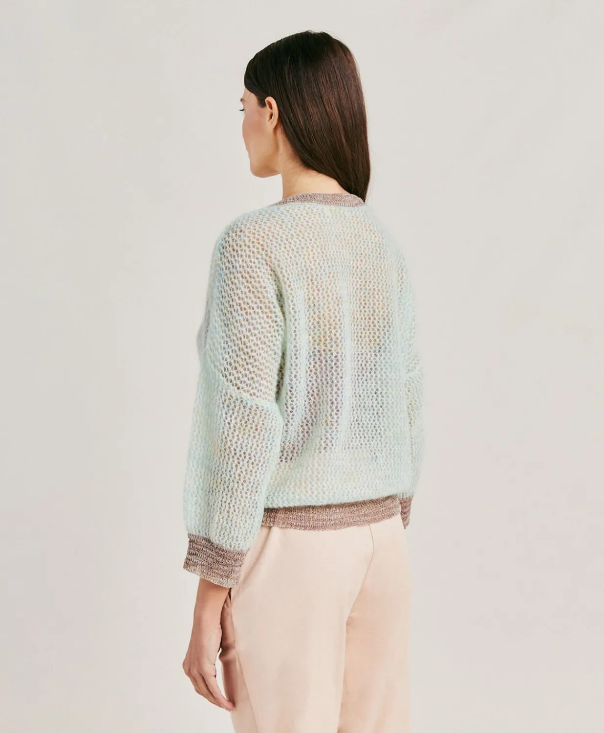 Best Pull Bella En Mohair Doux - Turquoise Femmes Tricots