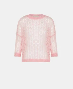 Best Pull Campanula En Mohair Doux - Rose Bebe Femmes Tricots
