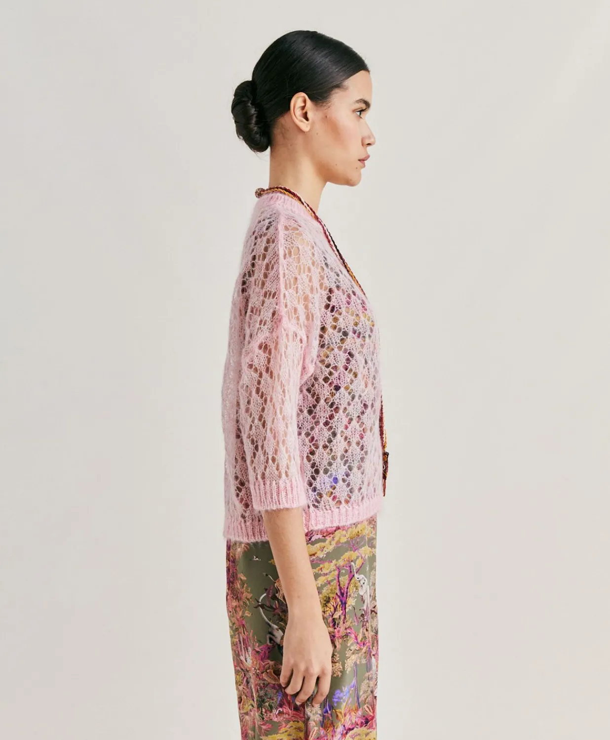 Best Pull Campanula En Mohair Doux - Rose Bebe Femmes Tricots