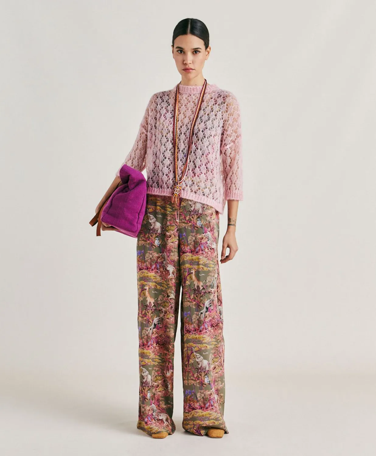 Best Pull Campanula En Mohair Doux - Rose Bebe Femmes Tricots