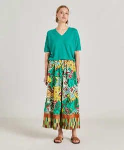 Clearance Pull En Lin Edie - Emeraude Femmes Tricots