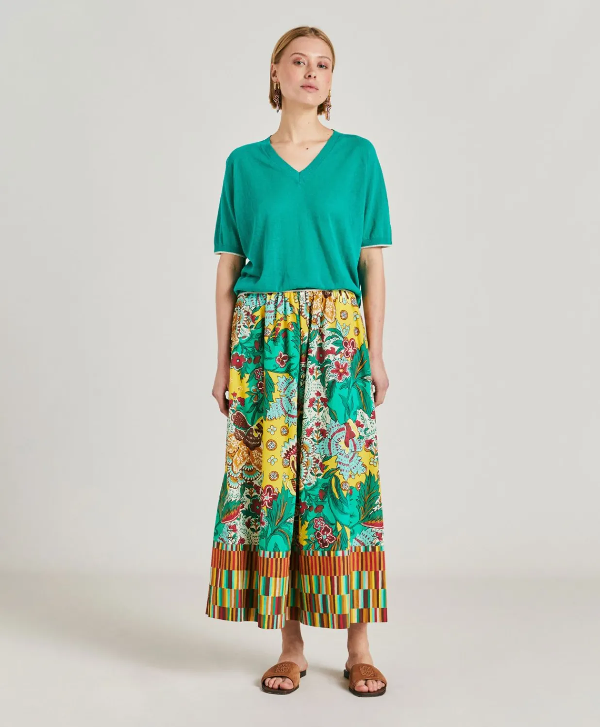 Clearance Pull En Lin Edie - Emeraude Femmes Tricots