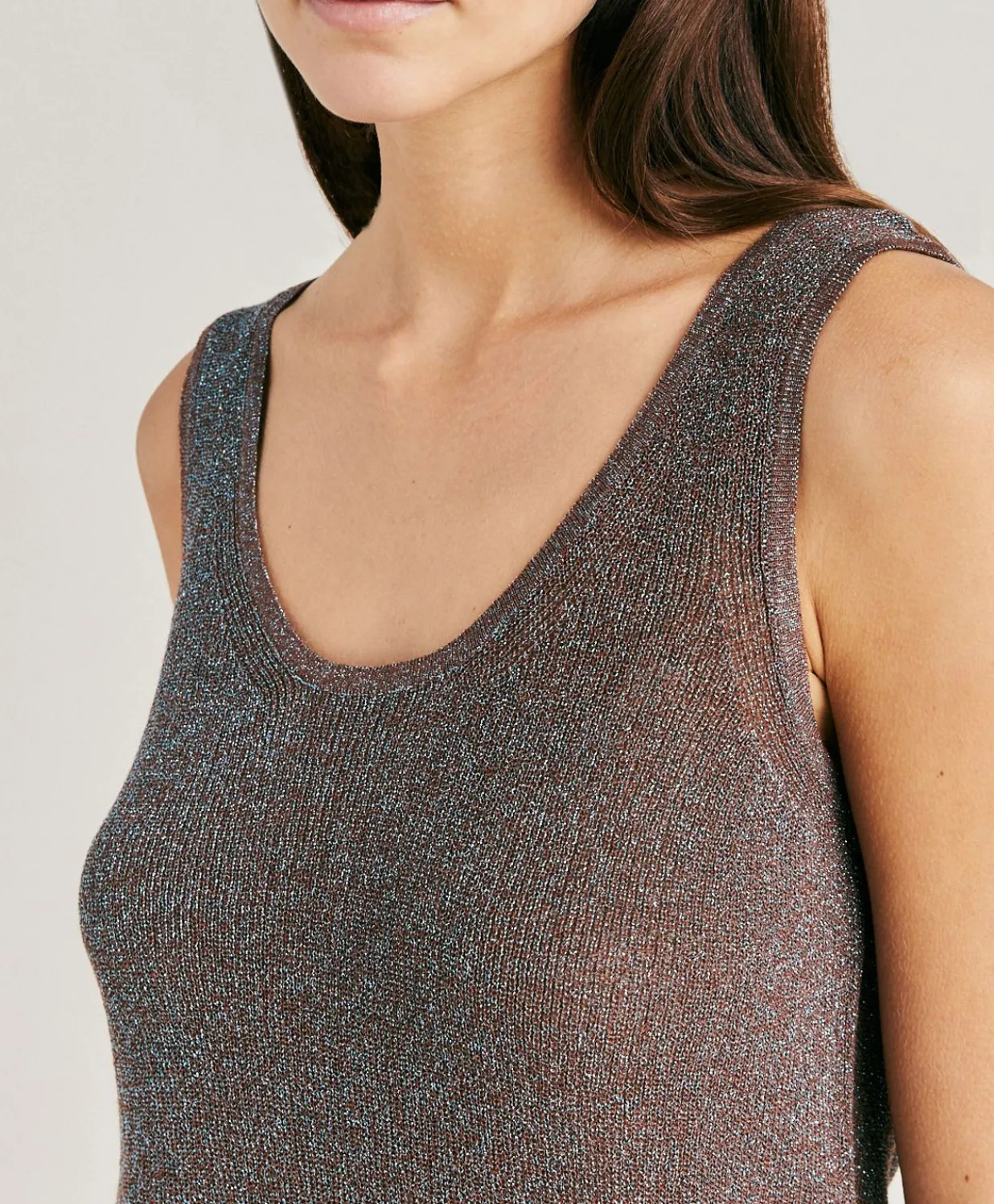 Pull Liccia Perlata Lurex - Corteccia Femmes Tricots