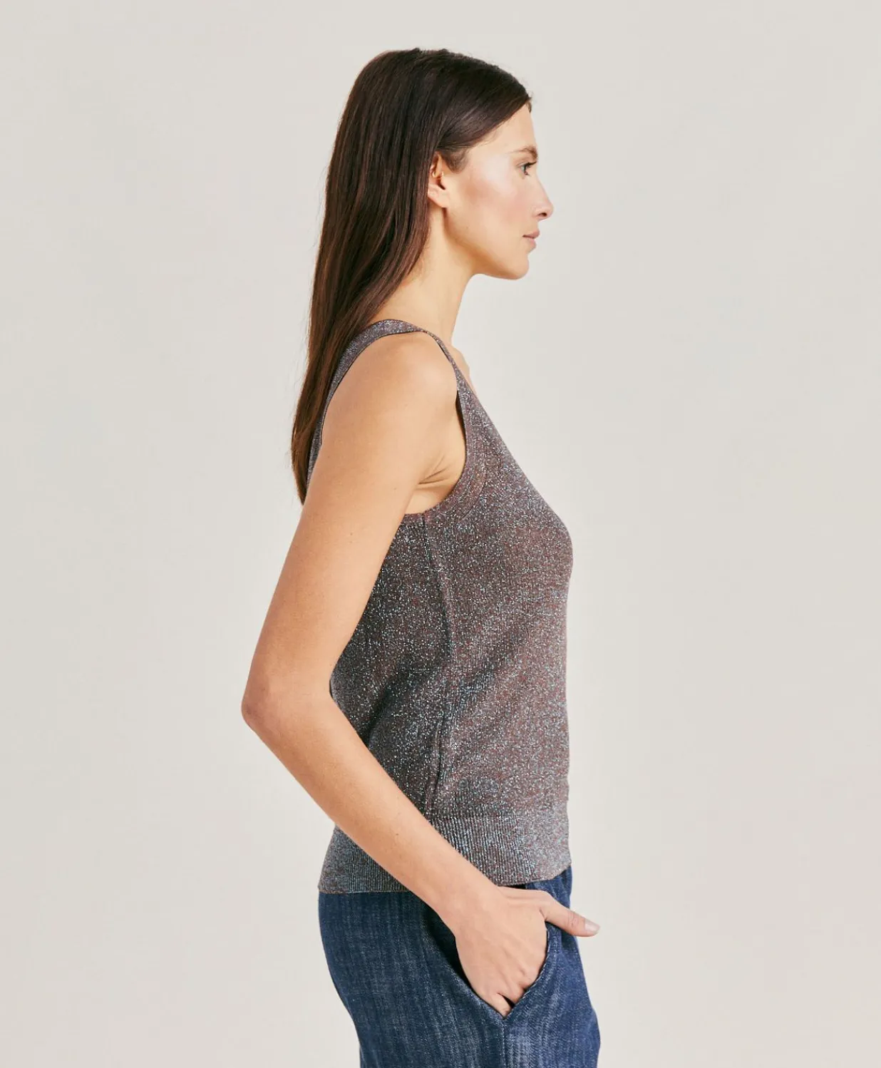 Pull Liccia Perlata Lurex - Corteccia Femmes Tricots