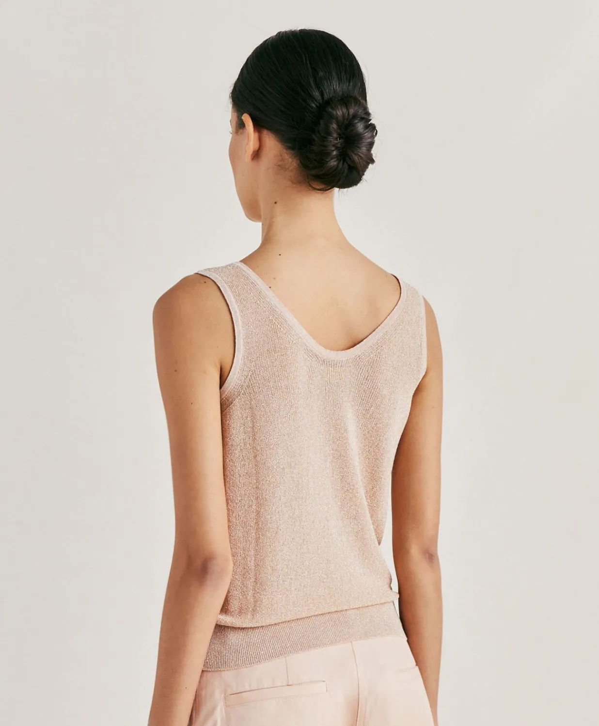 Clearance Pull Lurex Nacre Liccia - Poudre Femmes Tricots