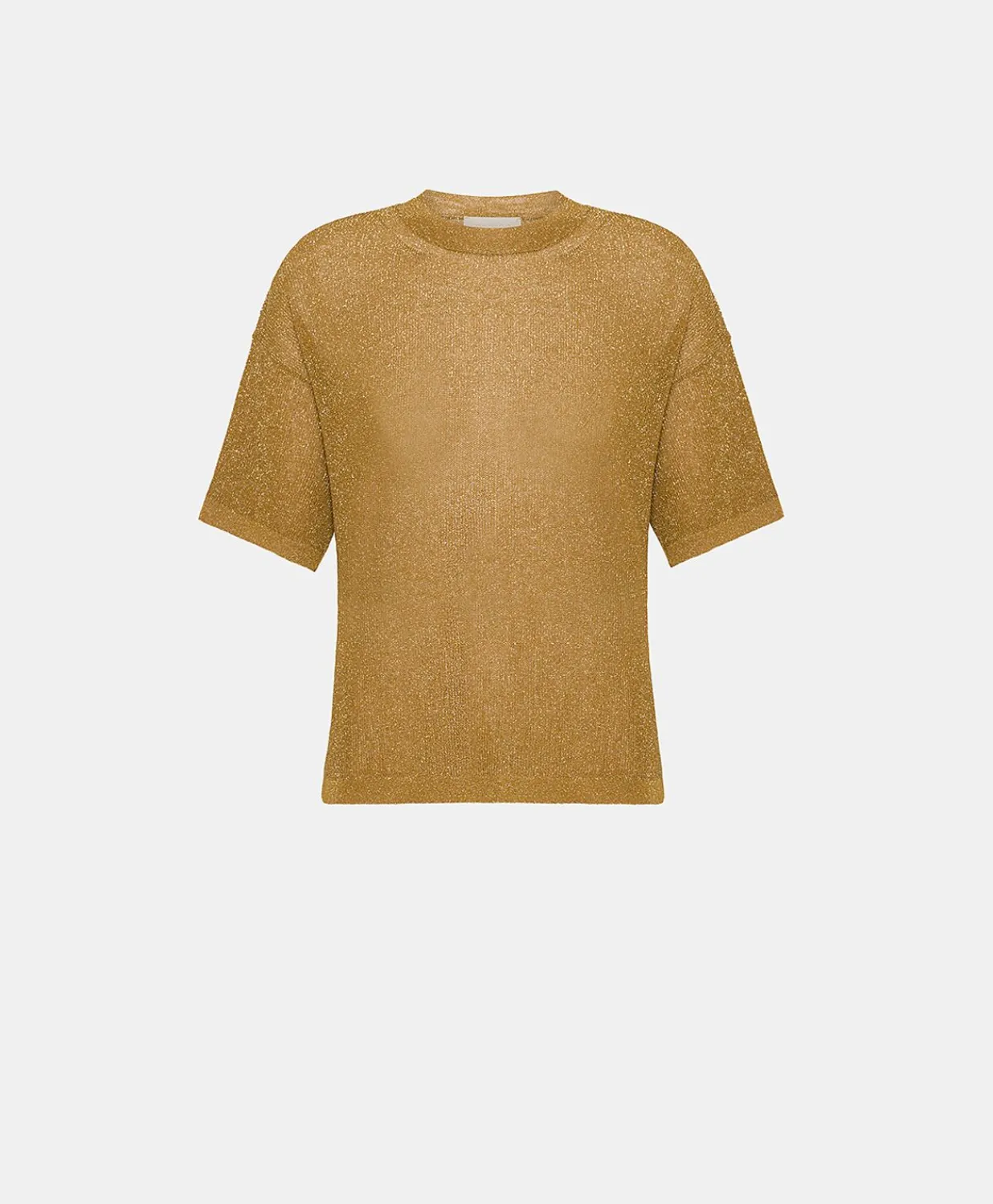 Outlet Pull Lurex Perle Jacinto - Caramel Femmes Tricots