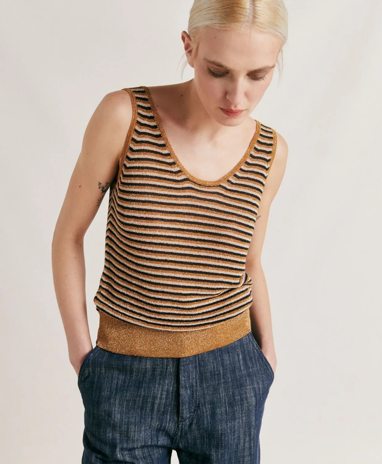 New Pull Raye Nacre Liccia - Multicolore Femmes Tricots