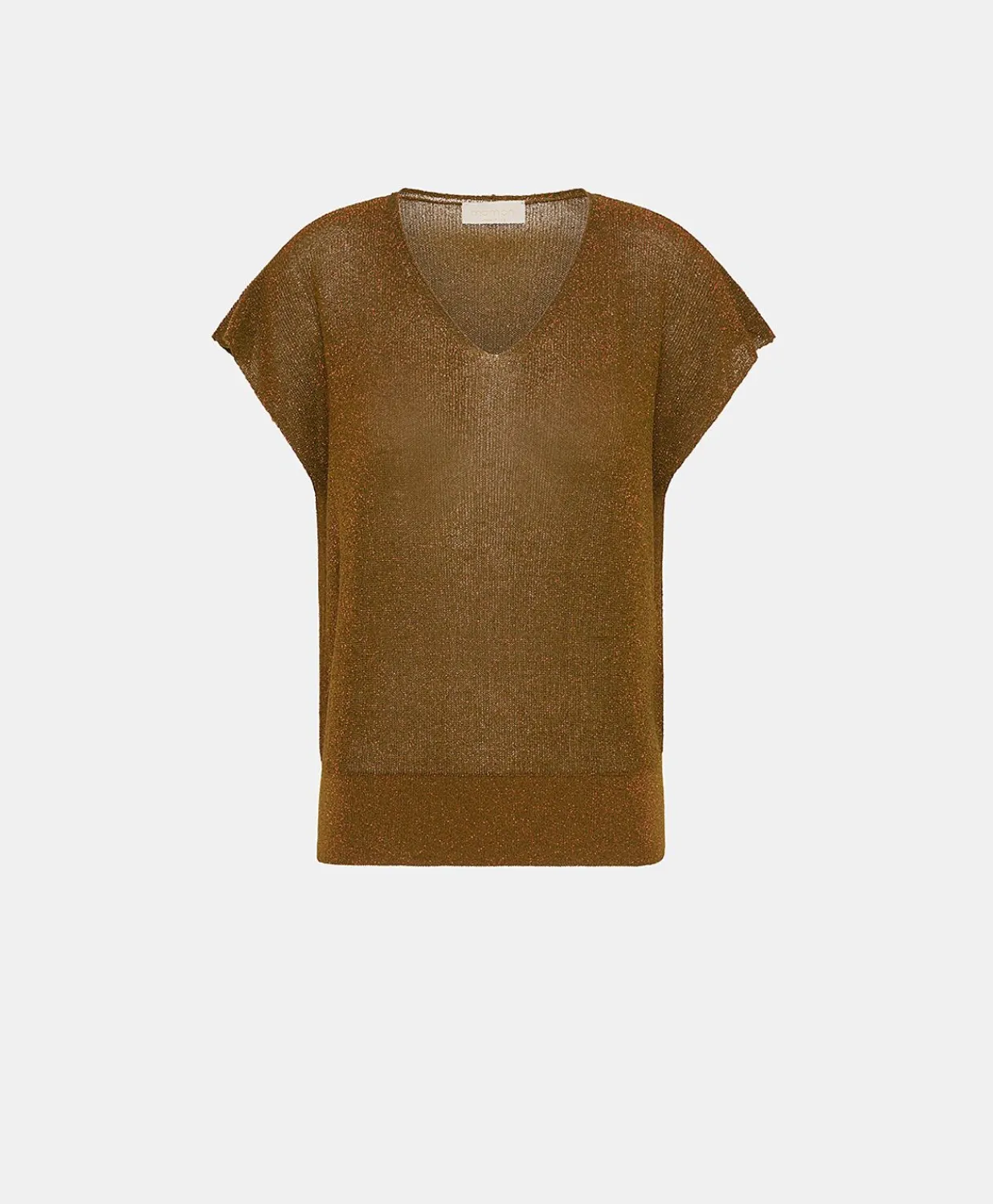 Outlet Pull Suzanna Perlata Lurex - Armee Femmes Tricots