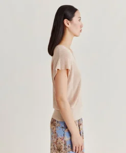Clearance Pull Suzanna Perlata Lurex - Poudre Femmes Tricots