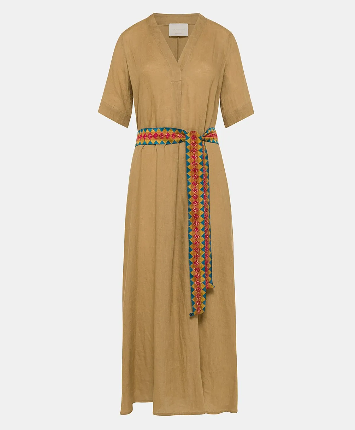 Discount Robe En Lin Altamura - Sable Femmes Vêtements