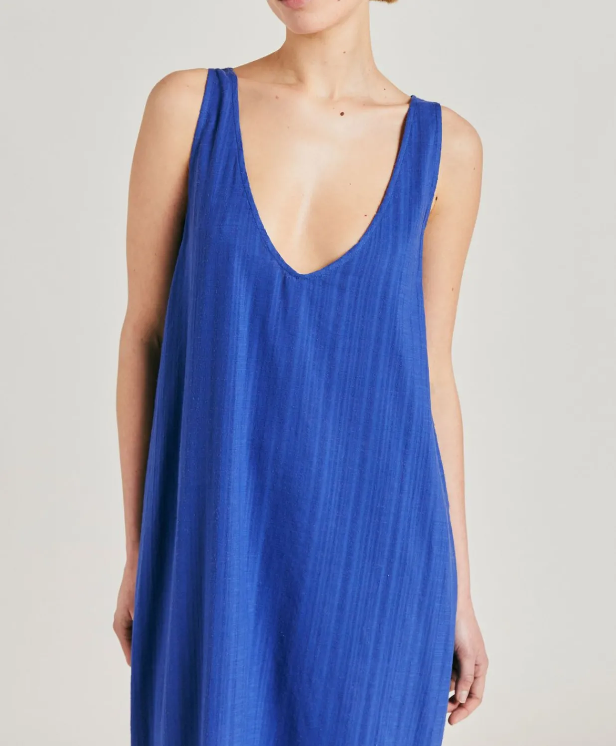 Robe Gaze Cataria - Bluette Femmes Vêtements