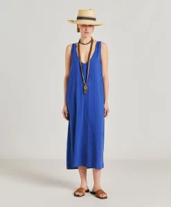 Robe Gaze Cataria - Bluette Femmes Vêtements