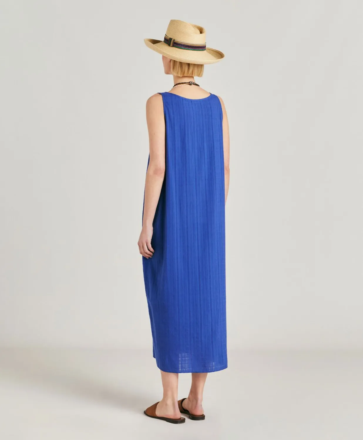 Robe Gaze Cataria - Bluette Femmes Vêtements