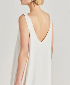 Outlet Robe Gaze Cataria - Creme Femmes Vêtements