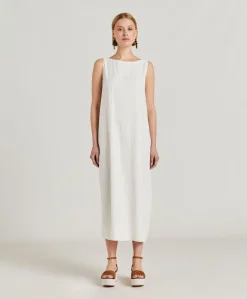 Outlet Robe Gaze Cataria - Creme Femmes Vêtements