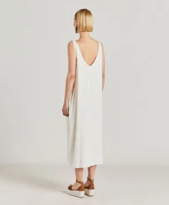 Outlet Robe Gaze Cataria - Creme Femmes Vêtements