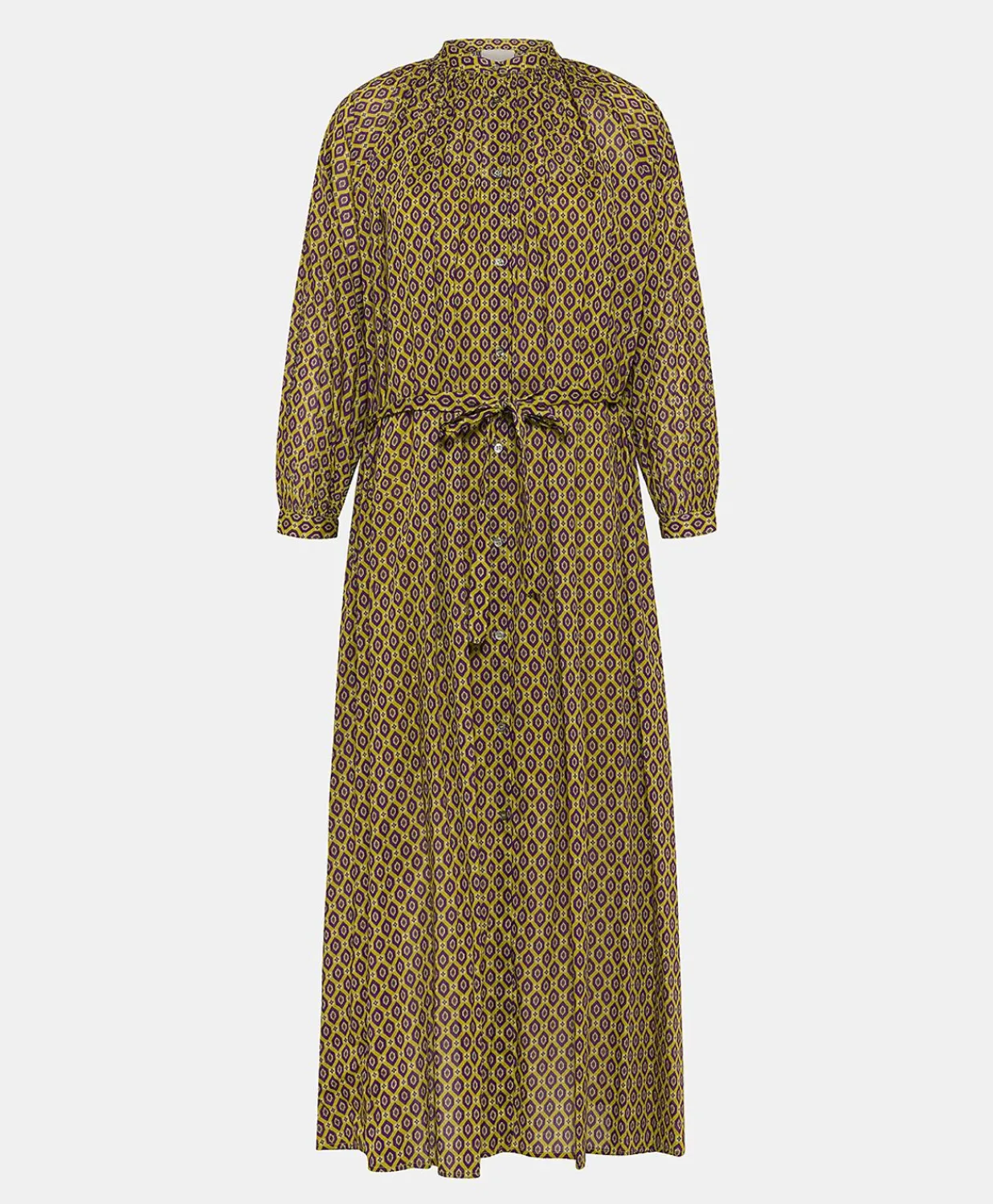 New Robe Goa En Voile De Coton Imprime - Petrole Femmes Vêtements