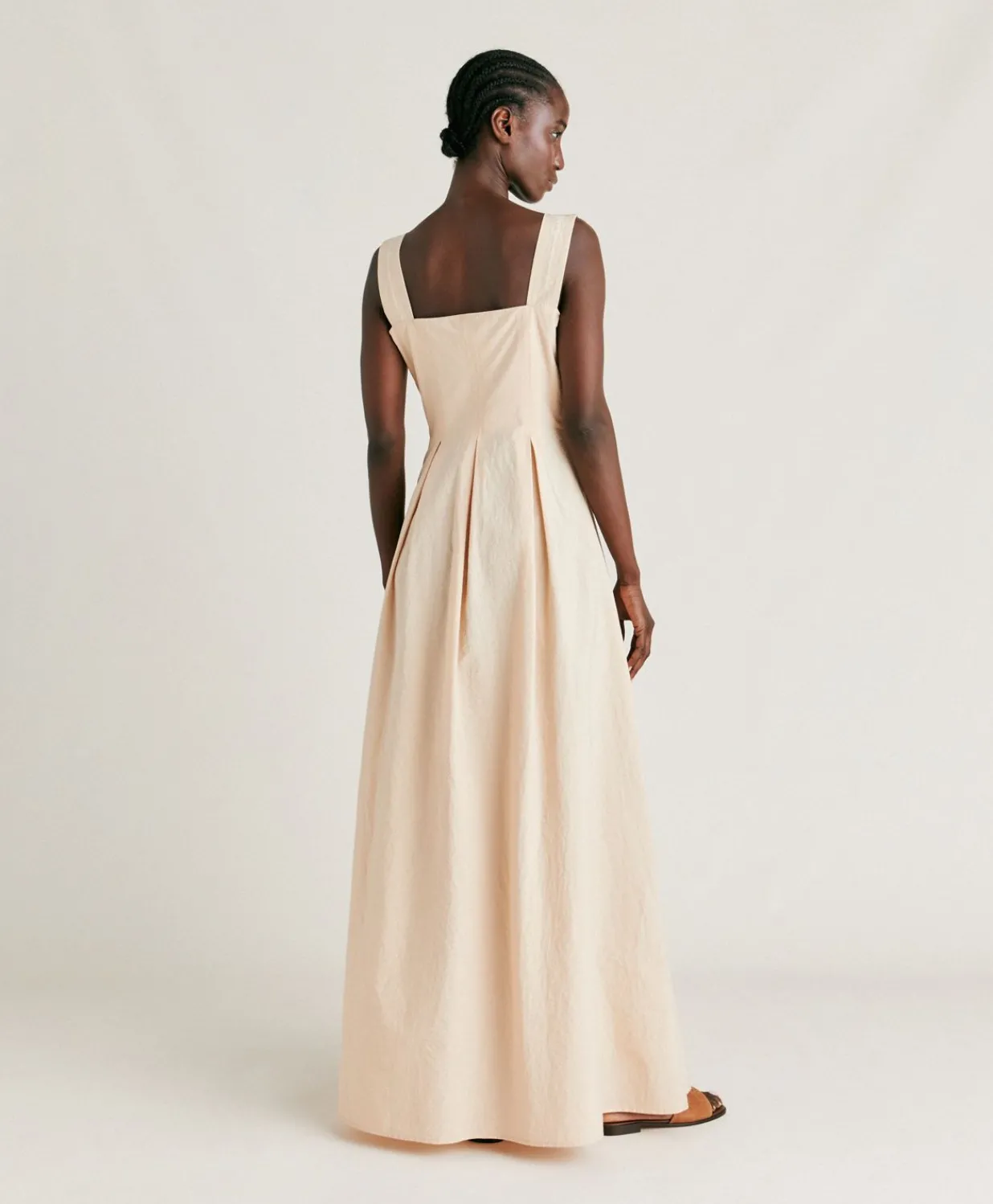 Clearance Robe Llenya En Coton Technique - Bourgeon Femmes Vêtements