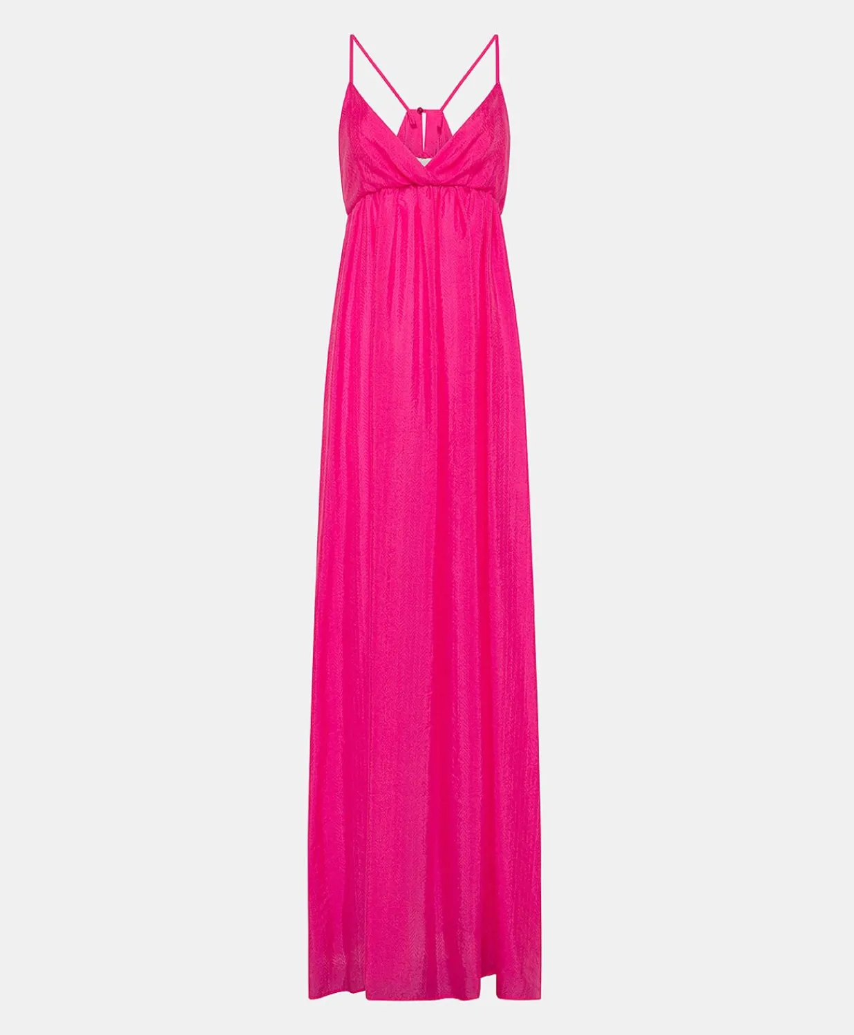 Online Robe Marisol Cupro Jacquard - Fuchsia Femmes Vêtements