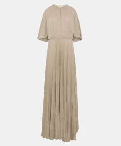 New Robe Paradisu En Jersey Lurex - Sable Femmes Vêtements