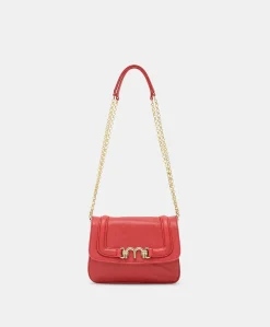 Sale Sac En Cuir Mimi Flore - Rouge Femmes Sacs Et Pochettes