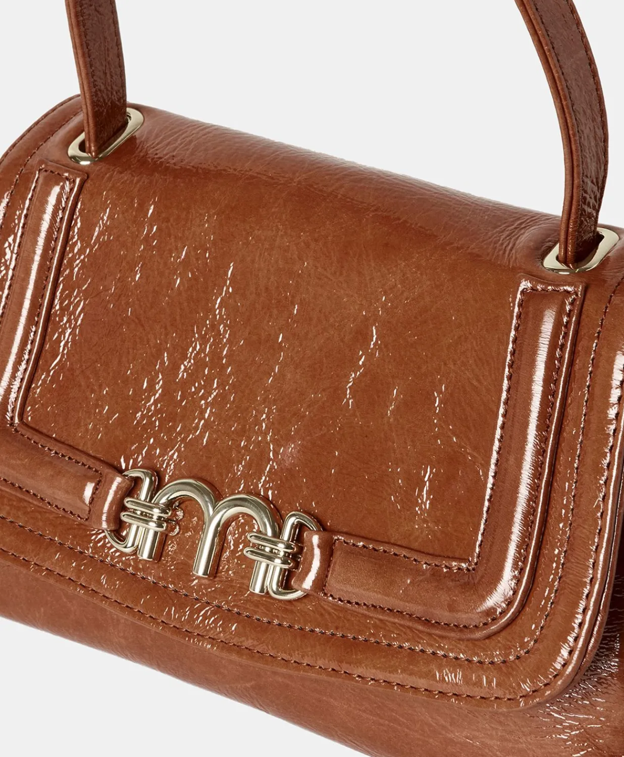 Sac En Cuir Naplack Petit Flore - Brule Femmes Sacs Et Pochettes