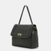Sale Sac Flore En Cuir - Noir Femmes Sacs Et Pochettes