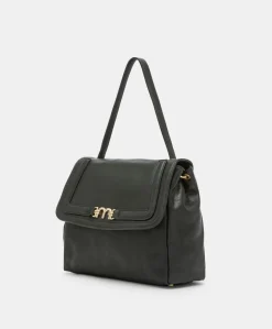 Sale Sac Flore En Cuir - Noir Femmes Sacs Et Pochettes