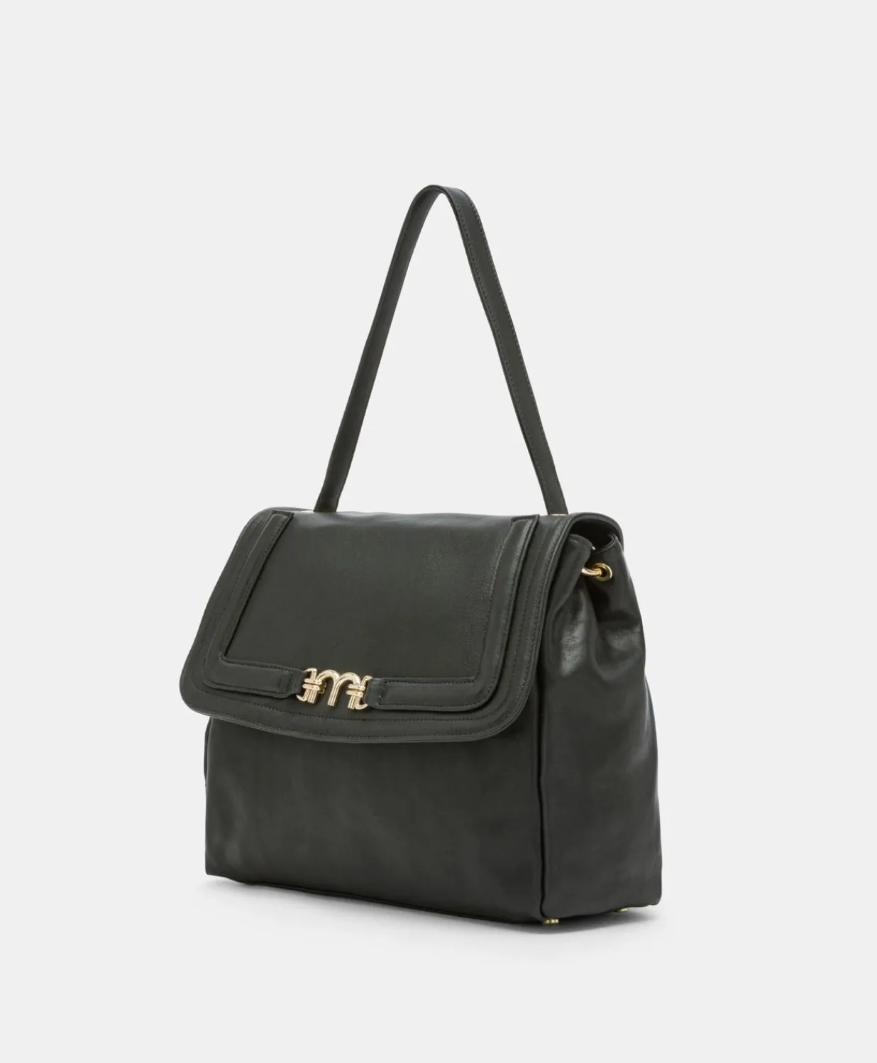 Sale Sac Flore En Cuir - Noir Femmes Sacs Et Pochettes