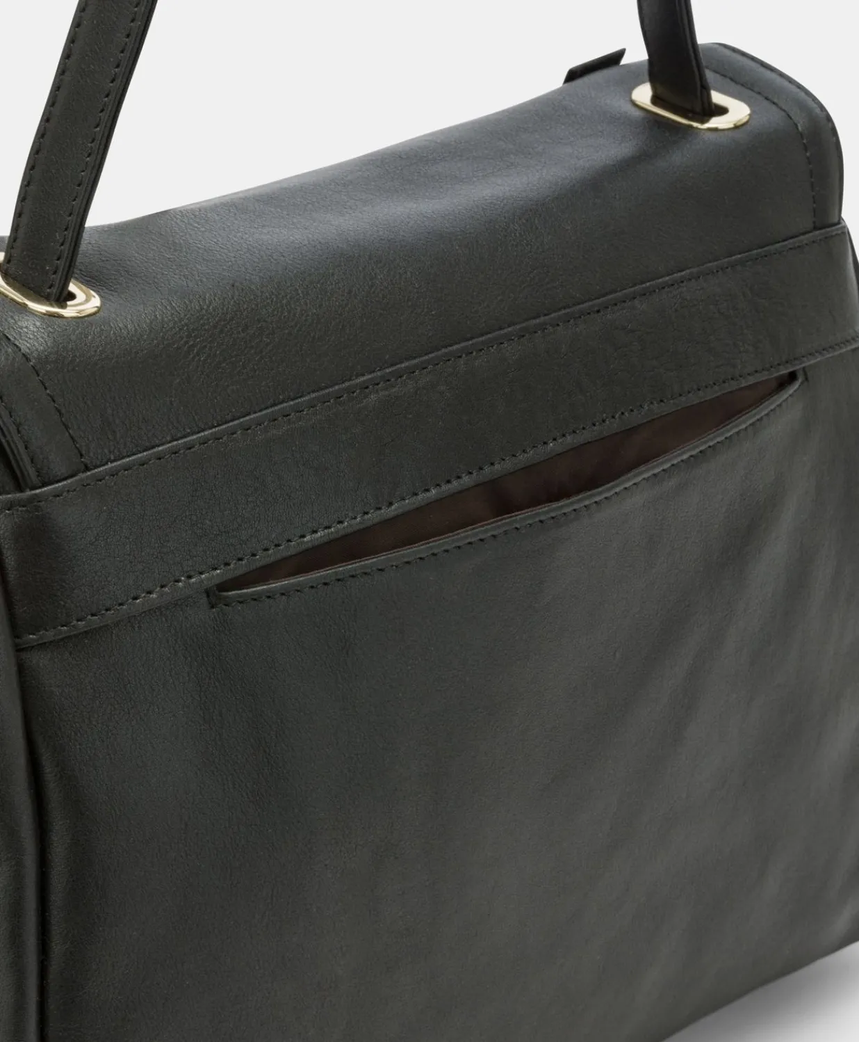 Sale Sac Flore En Cuir - Noir Femmes Sacs Et Pochettes