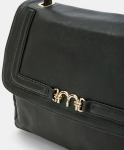 Sale Sac Flore En Cuir - Noir Femmes Sacs Et Pochettes