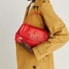 Discount Sac Petit Flore En Cuir - Rouge Femmes Sacs Et Pochettes