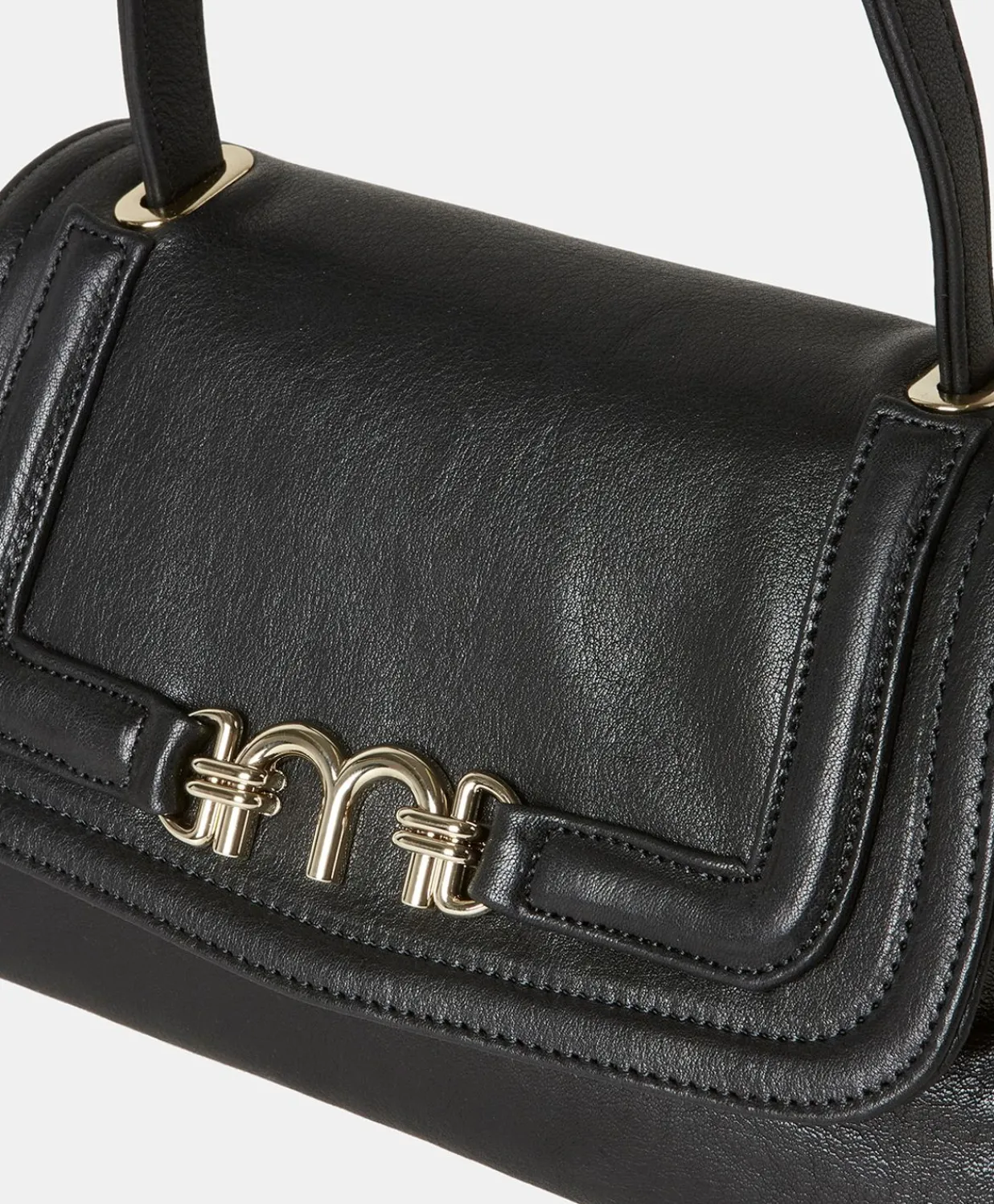 New Sac Petit Flore En Cuir - Noir Femmes Sacs Et Pochettes