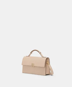 Sale Sac Porte Epaule Sophie En Cuir Nappa - Poudre Femmes Costumes Et Costumes