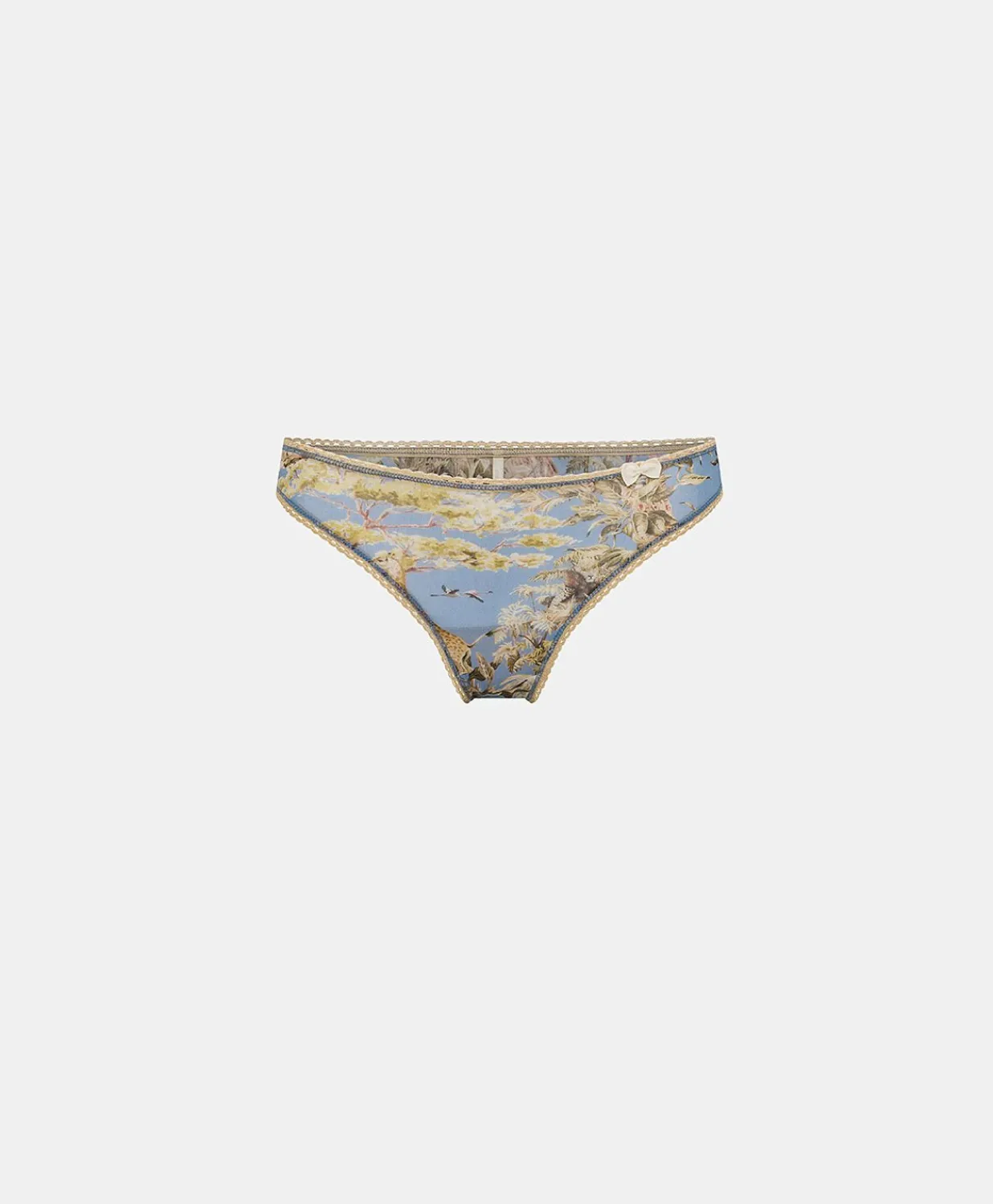 Discount Slip En Nylon Imprime Arca - Ceruleen Multicolore Femmes Slips