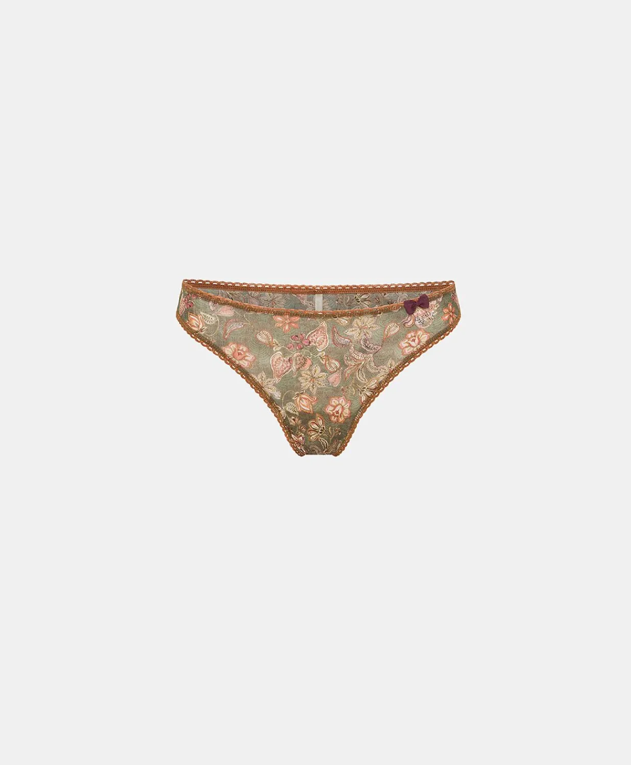 Discount Slip En Nylon Imprime Arca - Armee Multicolore Femmes Slips