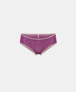 Online Slip Hamac En Jersey Lurex - Cyclamen Femmes Slips