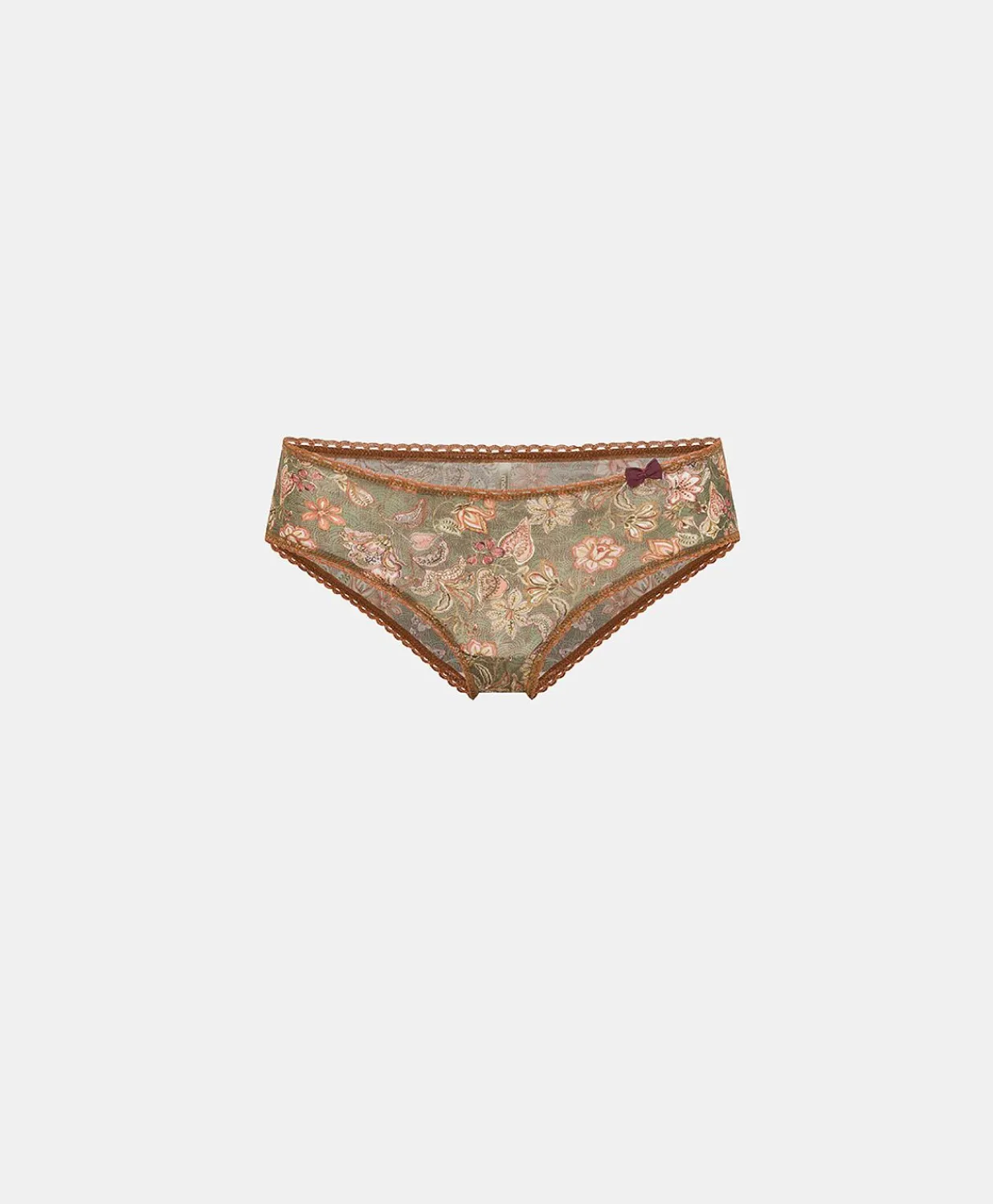 Slip Hamac En Nylon Imprime - Armee Multicolore Femmes Slips