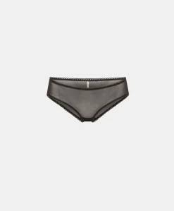 Slip Hamac En Tulle - Noir Femmes Slips