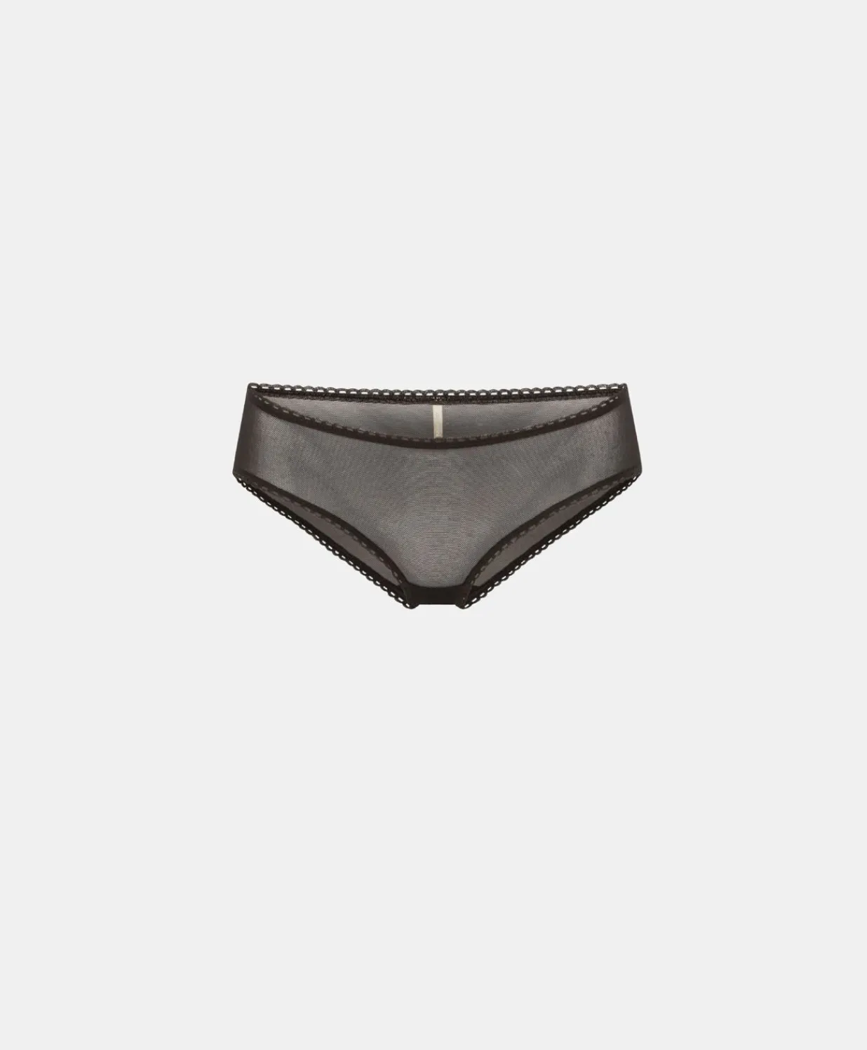 Slip Hamac En Tulle - Noir Femmes Slips